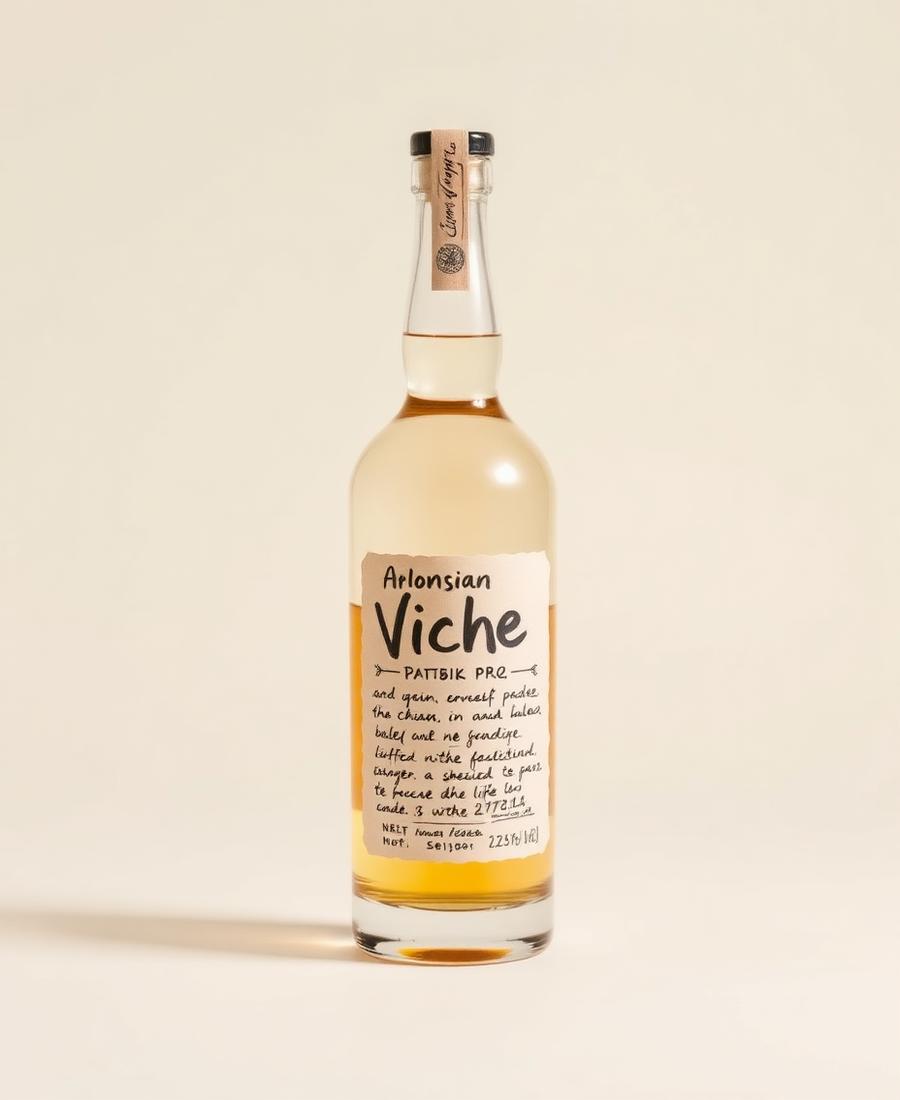 Botella de viche de maestros vicheros del Pacífico