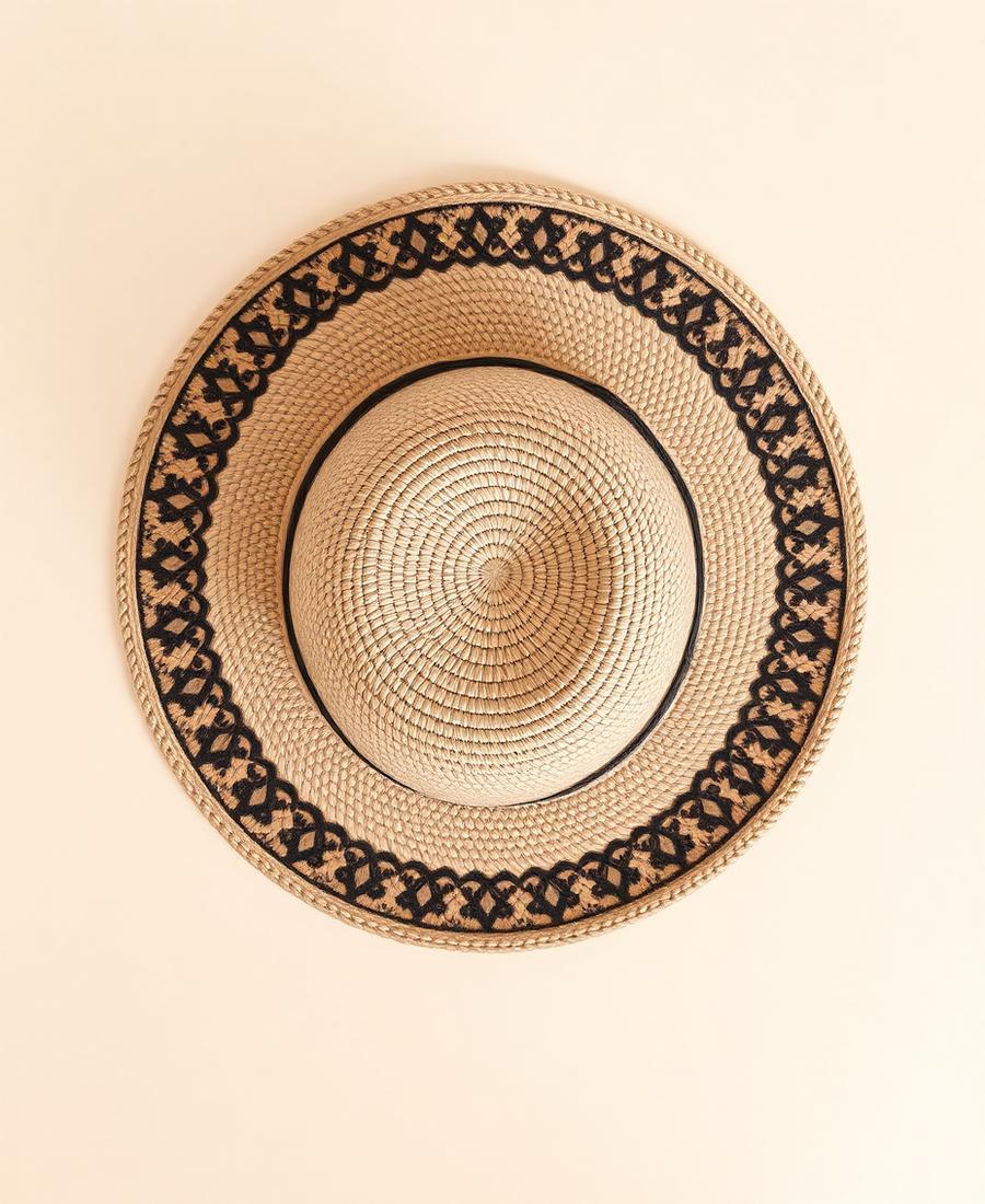 Sombrero de caña flecha del territorio Zenú